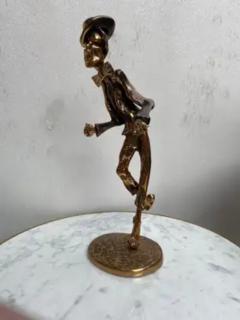 Yves Lohe 1970 80 The Jazz Band 4 Bronze Sculptures Signed LOHE - 3927529