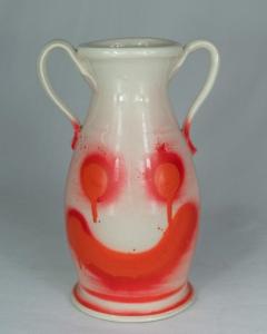 Zachary Weber Smiley Face Orange Pink - 2820459