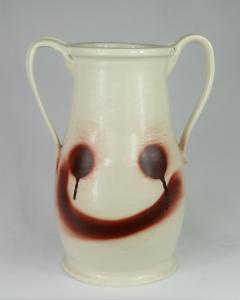 Zachary Weber Zachary Weber Contemporary Ceramic Smiley Face Vase - 2619080