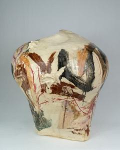 Zachary Weber Zachary Weber contemporary polychrome ceramic sculpture slice study - 3113920