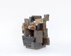 Zachary Weber Zachary Weber contemporary polychrome ceramic sculpture slice study - 3227184