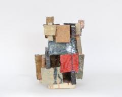 Zachary Weber Zachary Weber contemporary polychrome ceramic sculpture slice study - 3227215