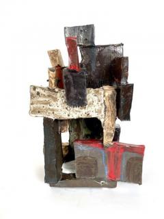 Zachary Weber Zachary Weber contemporary polychrome ceramic sculpture slice study - 3234957