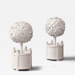 Zachary Zimmerman Pair of Ceramic Topiaries 2023 - 4701088