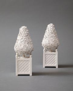 Zachary Zimmerman Pair of Ceramic Topiaries 2023 - 4700458