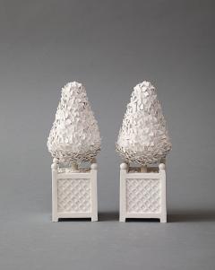 Zachary Zimmerman Pair of Ceramic Topiaries 2023 - 4701083