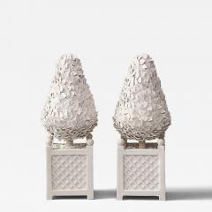 Zachary Zimmerman Pair of Ceramic Topiaries 2023 - 4701089