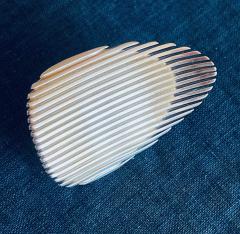 Zaha Hadid Lamellae Sterling Silver Ring - 4410101