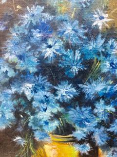 Zaklad Stolarski Blue Daisies  - 823176