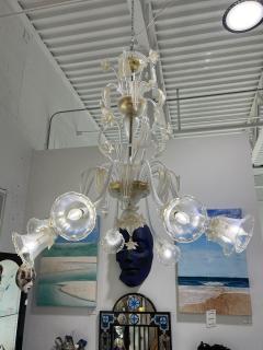 Zanchi Murano Murano Glass Chandelier with 8 Lights - 4461452