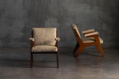 Zanini de Zanine Caldas H Armchairs by Jos Zanine Caldas Brazil 1950s - 4606699