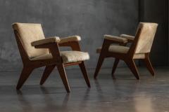 Zanini de Zanine Caldas H Armchairs by Jos Zanine Caldas Brazil 1950s - 4606703