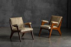 Zanini de Zanine Caldas H Armchairs by Jos Zanine Caldas Brazil 1950s - 4606704