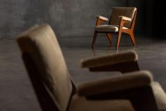 Zanini de Zanine Caldas H Armchairs by Jos Zanine Caldas Brazil 1950s - 4606714