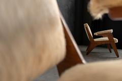 Zanini de Zanine Caldas H Armchairs by Jos Zanine Caldas Brazil 1950s - 4606763