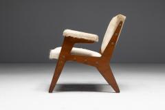 Zanini de Zanine Caldas H Armchairs by Jos Zanine Caldas Brazil 1950s - 4606778