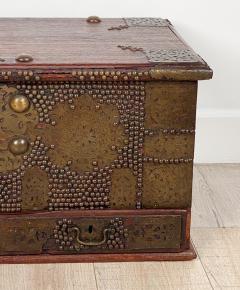 Zanzibar Metal Mounted Strongbox circa 1860 - 3089833