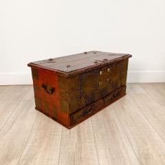 Zanzibar Metal Mounted Strongbox circa 1860 - 3089838