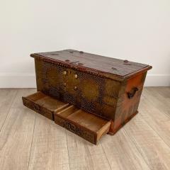 Zanzibar Metal Mounted Strongbox circa 1860 - 3089841