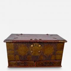 Zanzibar Metal Mounted Strongbox circa 1860 - 3090942