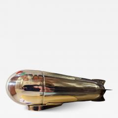 Zeppelin Form German Cocktail Shaker Traveling Bar Circa 1928 - 4496128