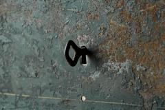 Zimmermann Stuttgart Iron Box in Patinated Metal 1930s - 4396357