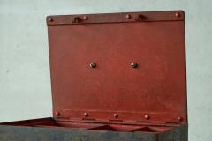 Zimmermann Stuttgart Iron Box in Patinated Metal 1930s - 4396360