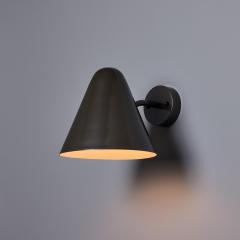 ZuZu Bronze Painted Brass Wall Sconce in the Style of Jacques Biny - 4264156