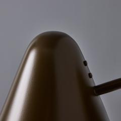 ZuZu Brown Painted Brass Wall Sconce in the Style of Jacques Biny - 4264180