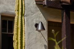 ZuZu Dark Brown Patinated Copper Wall Sconce in the Style of Jacques Binyv - 4264222