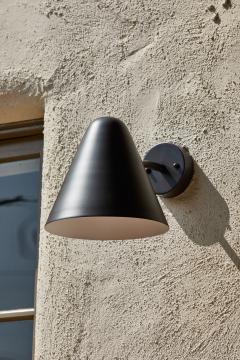 ZuZu Dark Brown Patinated Copper Wall Sconce in the Style of Jacques Binyv - 4264245