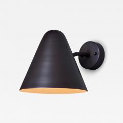 ZuZu Dark Brown Patinated Copper Wall Sconce in the Style of Jacques Binyv - 4267406