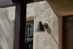 ZuZu Darkly Patinated Brass Wall Sconce in the Style of Jacques Biny - 4264273