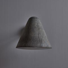 ZuZu Darkly Patinated Brass Wall Sconce in the Style of Jacques Biny - 4264278