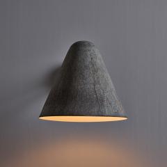ZuZu Darkly Patinated Brass Wall Sconce in the Style of Jacques Biny - 4264279