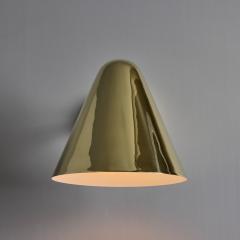 ZuZu Polished Brass Wall Sconce in the Style of Jacques Biny - 4264002