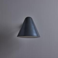 ZuZu Steel Painted Brass Wall Sconce in the Style of Jacques Biny - 4264140