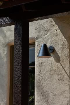 ZuZu Steel Painted Brass Wall Sconce in the Style of Jacques Biny - 4264144