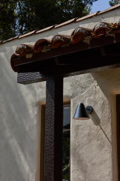 ZuZu Steel Painted Brass Wall Sconce in the Style of Jacques Biny - 4264145