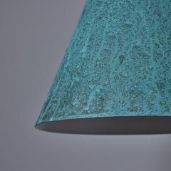ZuZu Verdigris Patinated Brass Wall Sconce in the Style of Jacques Biny - 4264266