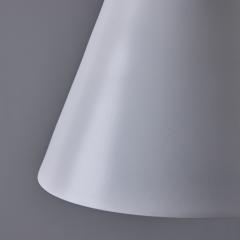 ZuZu White Painted Brass Wall Sconce in the Style of Jacques Biny - 4263930