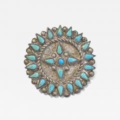 Zuni circle pin - 3952264