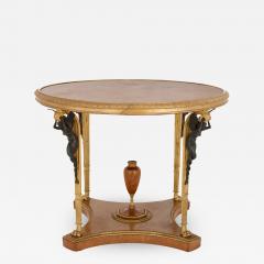 Zwiener Jansen Successeur Antique ormolu mounted centre table by Zwiener Jansen Successeur - 1288839