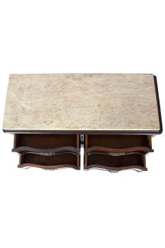 antique Walnut Buffet Sideboard Server Console Cabinet Four Drawer - 3429303