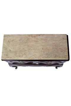antique Walnut Buffet Sideboard Server Console Cabinet Four Drawer - 3429309