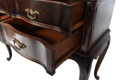 antique Walnut Buffet Sideboard Server Console Cabinet Four Drawer - 3429322