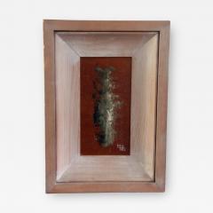 arthur fielder FRAMED OIL ON BOARD ABSTRACT PAINTING - 2111688