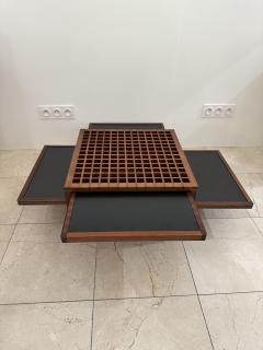 bernard Vuarnesson Modular Wood Coffee Table by Bernard Vuarnesson France 1980s - 3128814