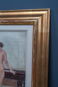 c1900 Standing Female Nude Unsigned O P - 2229873