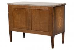c1926 Swedish Grace birch marble chest of drawers - 3470790